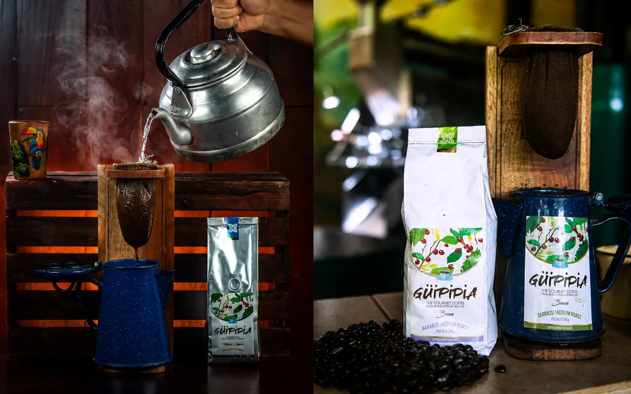 Güipipía gourmet coffee on the Buena Vista combo tour, Rincón de la Vieja, Costa Rica