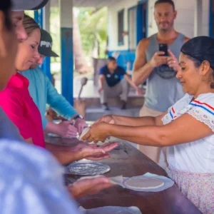 Handmade tortillas at Hacienda El Viejo, Guanacaste, Costa Rica