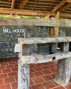 Sugarcane press at Hacienda El Viejo, Guanacaste, Costa Rica