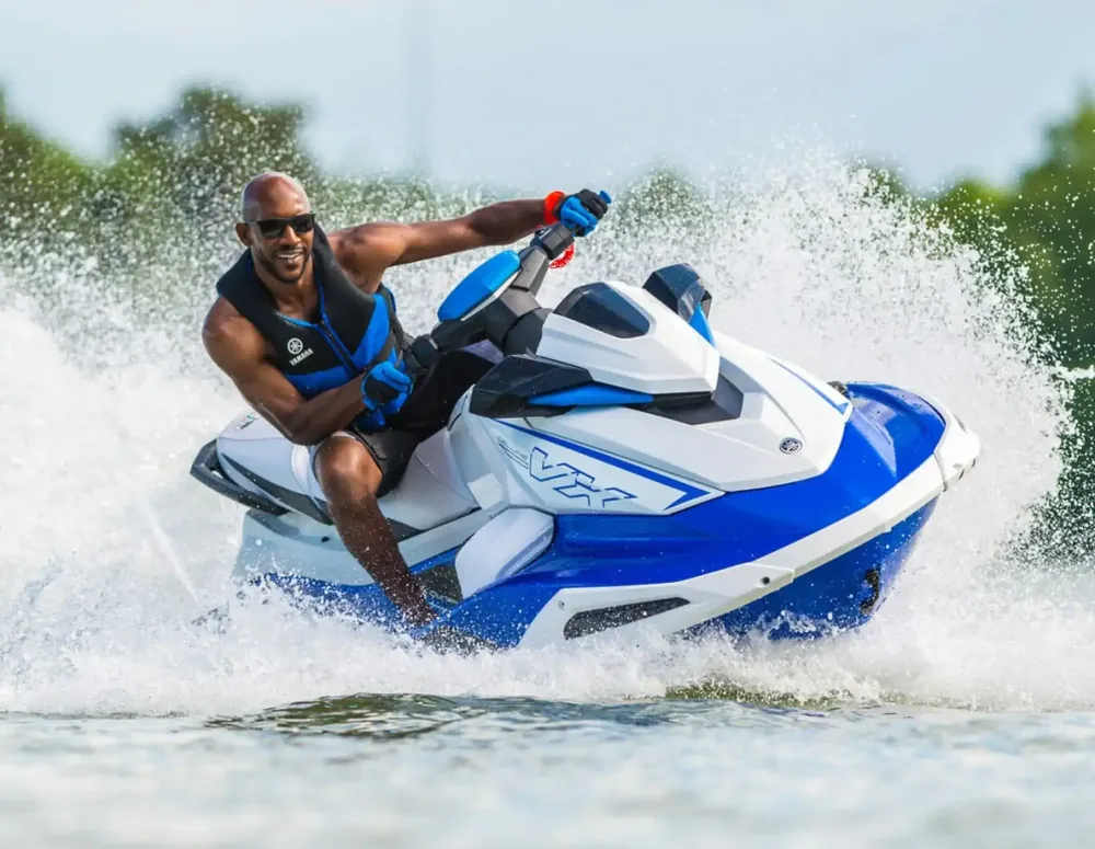 Guests riding a jet ski on the Gulf of Papagayo, Guanacaste, Costa Rica