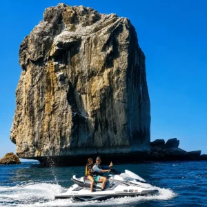 Jet ski by the Papagayo coastline, Costa Rica