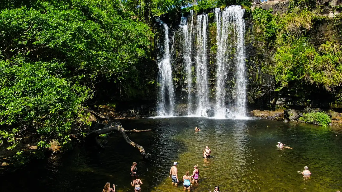 Llanos de Cort&eacute;s Waterfall