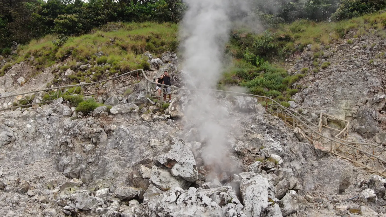 Fumarole Steam Volcanic Field at Miravalles, Guanacaste