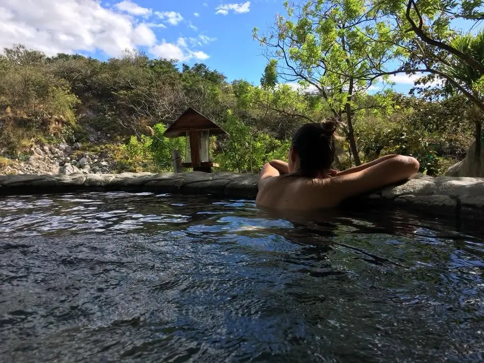 Natural volcanic sauna at Miravalles, hot springs tour, Guanacaste, Costa Rica