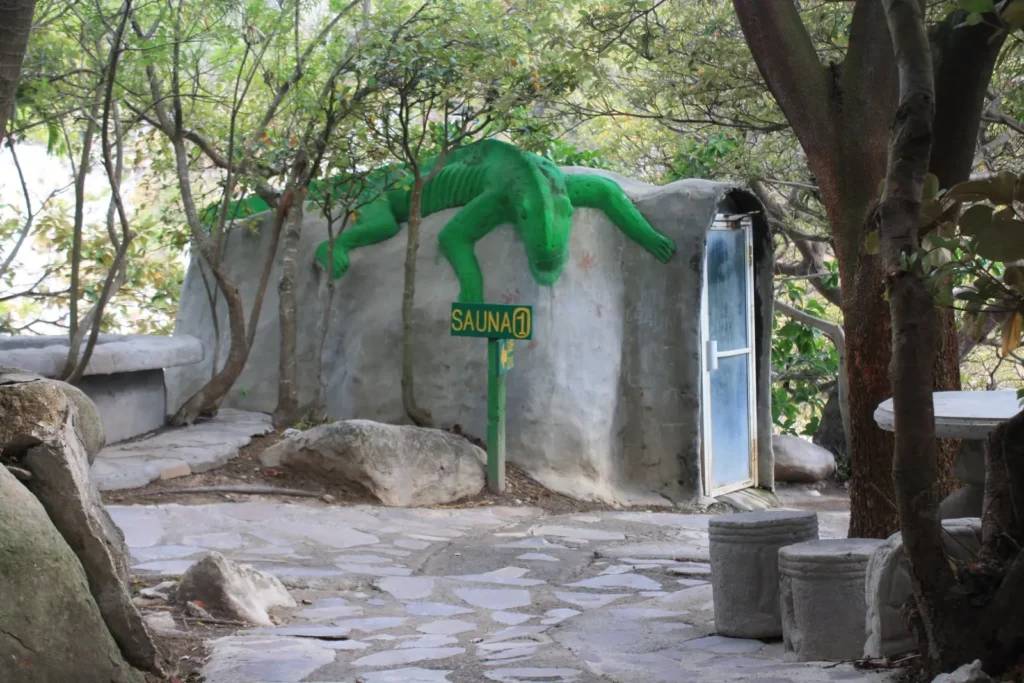 Therapeutic volcanic mud bath at Miravalles, hot springs tour, Guanacaste, Costa Rica