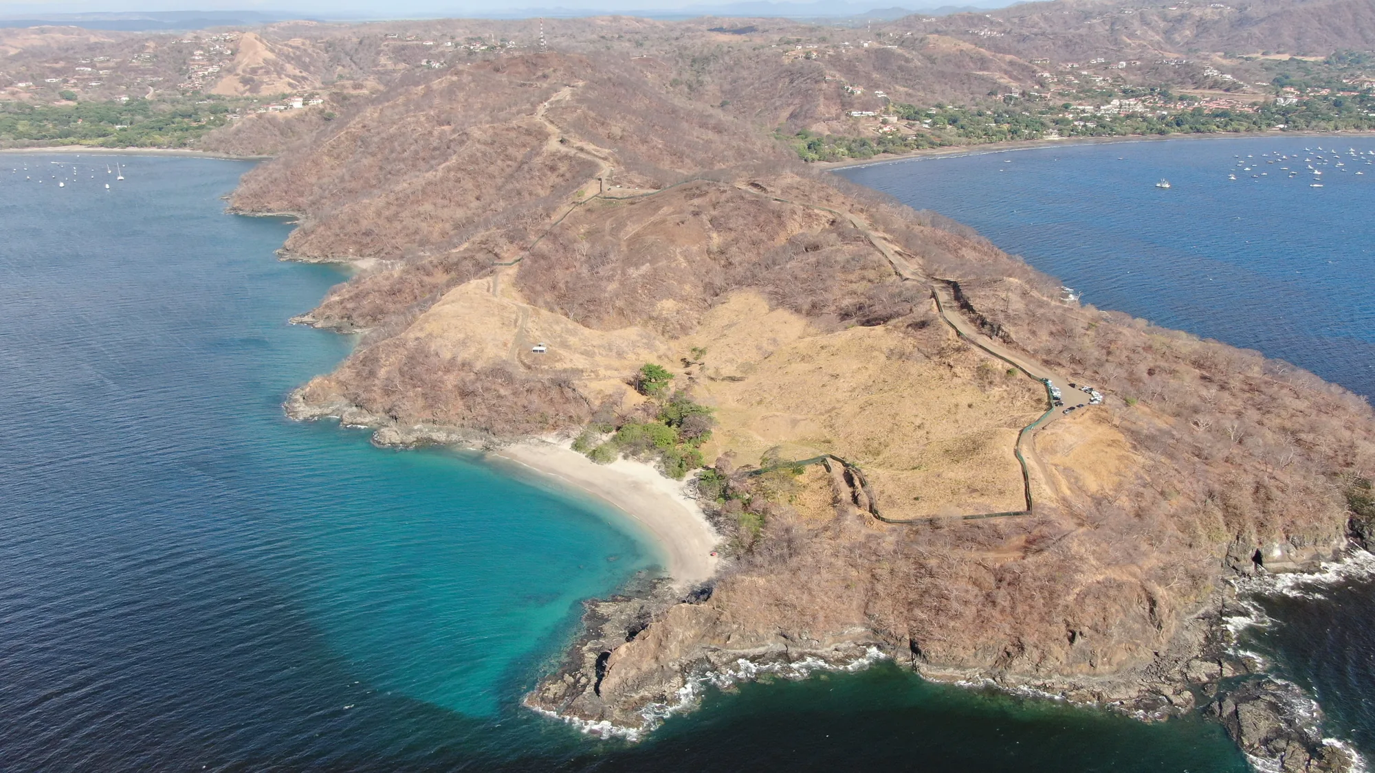 Guanacaste dry season aerial papagayo