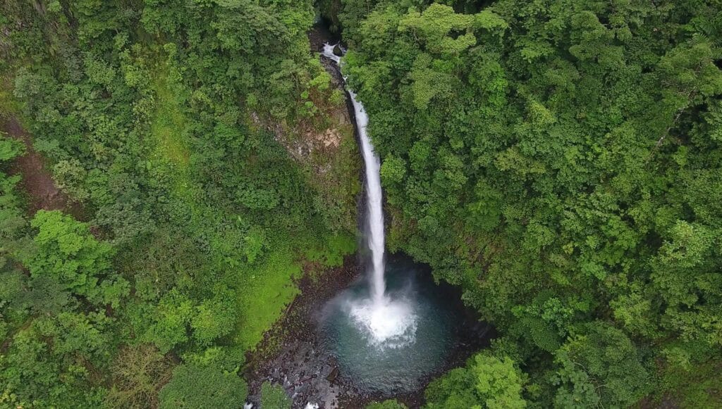 La Fortuna Waterfall near Arenal Volcano, Costa Rica